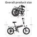 LEIKERANDI XT-5 FOLDABLE ELECTRIC BIKE - ScootiBoo