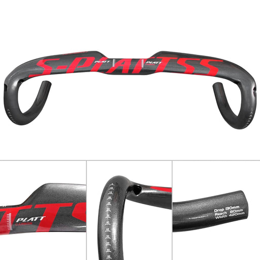 Bicycle carbon handlebar - ScootiBoo